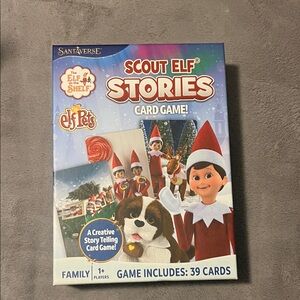 Scout Elf Stories Card Game - Red and White